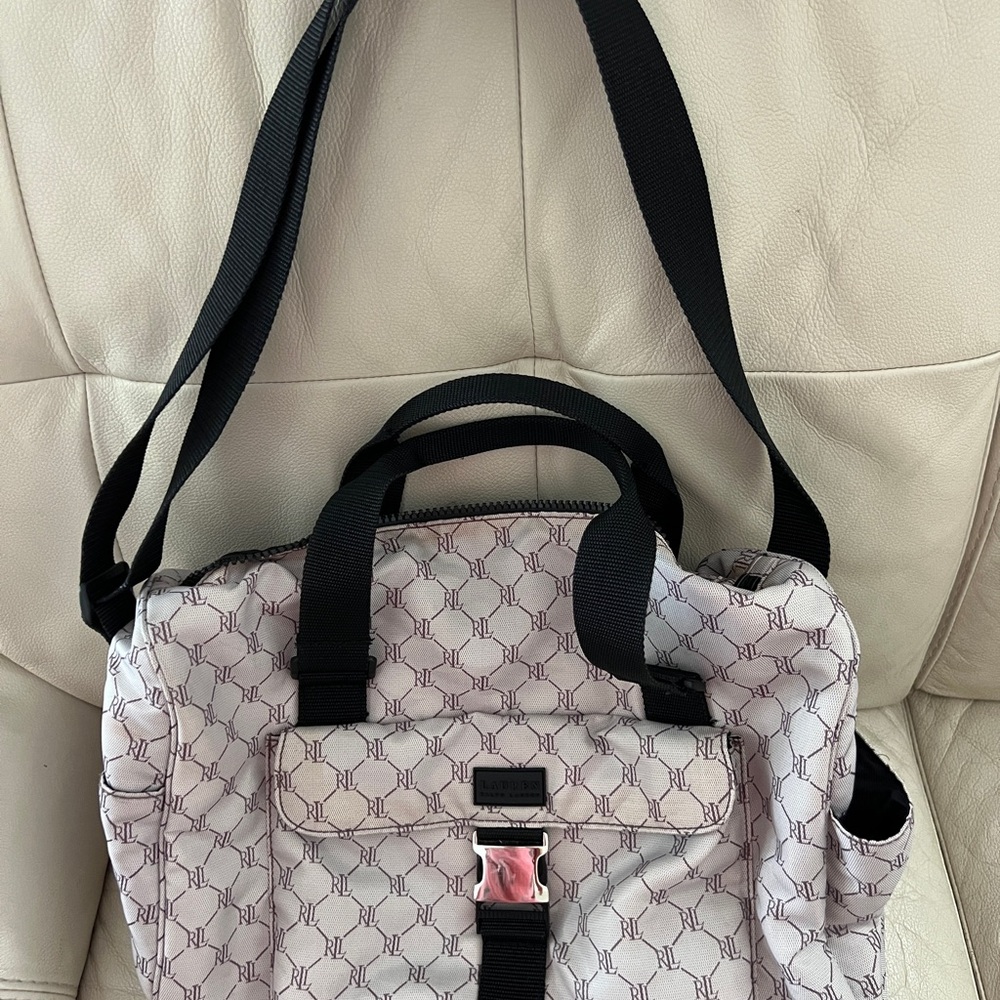 RALPH LAUREN Signature RL Logo Travel, beige